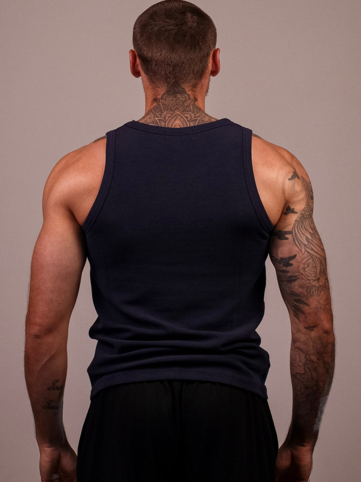 NAVY HEAVYWEIGHT RIBBED TANK