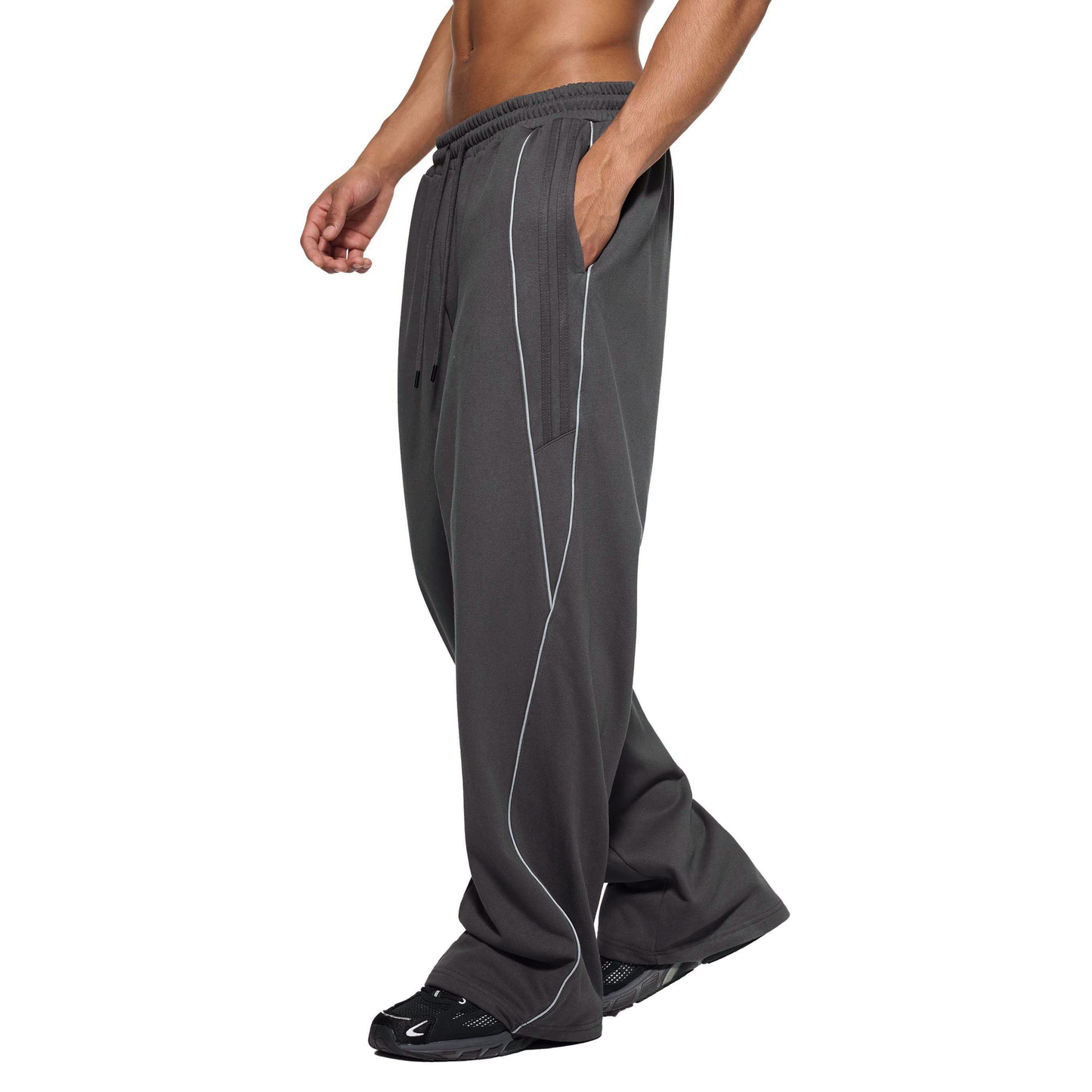 1994 REFLECTIVE STRIPED JOGGERS