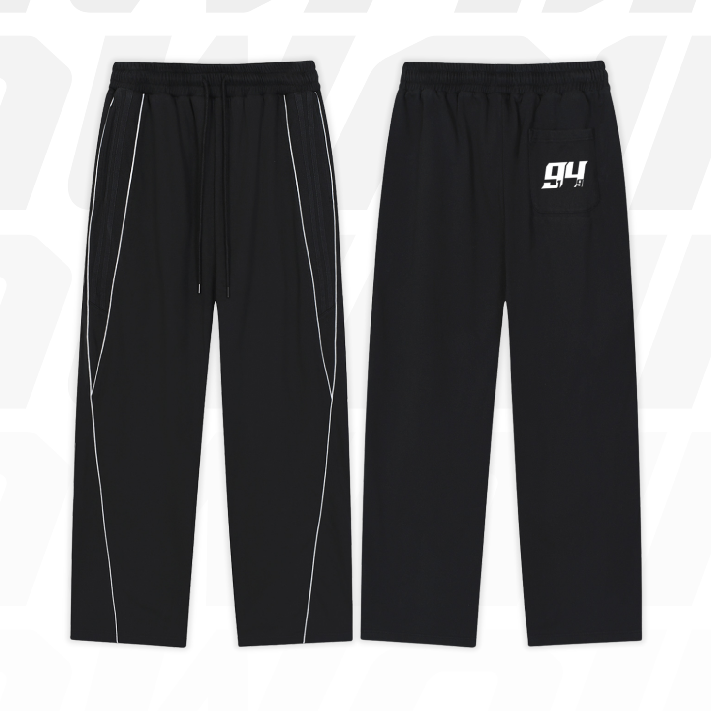 1994 REFLECTIVE STRIPED JOGGERS