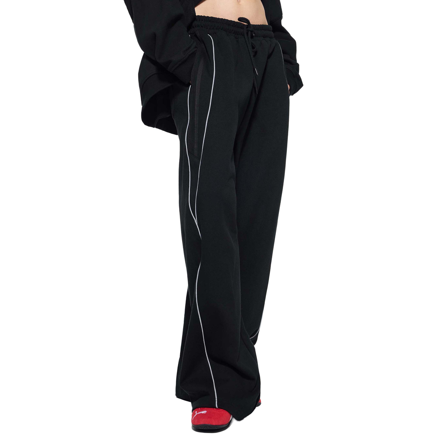 1994 REFLECTIVE STRIPED JOGGERS